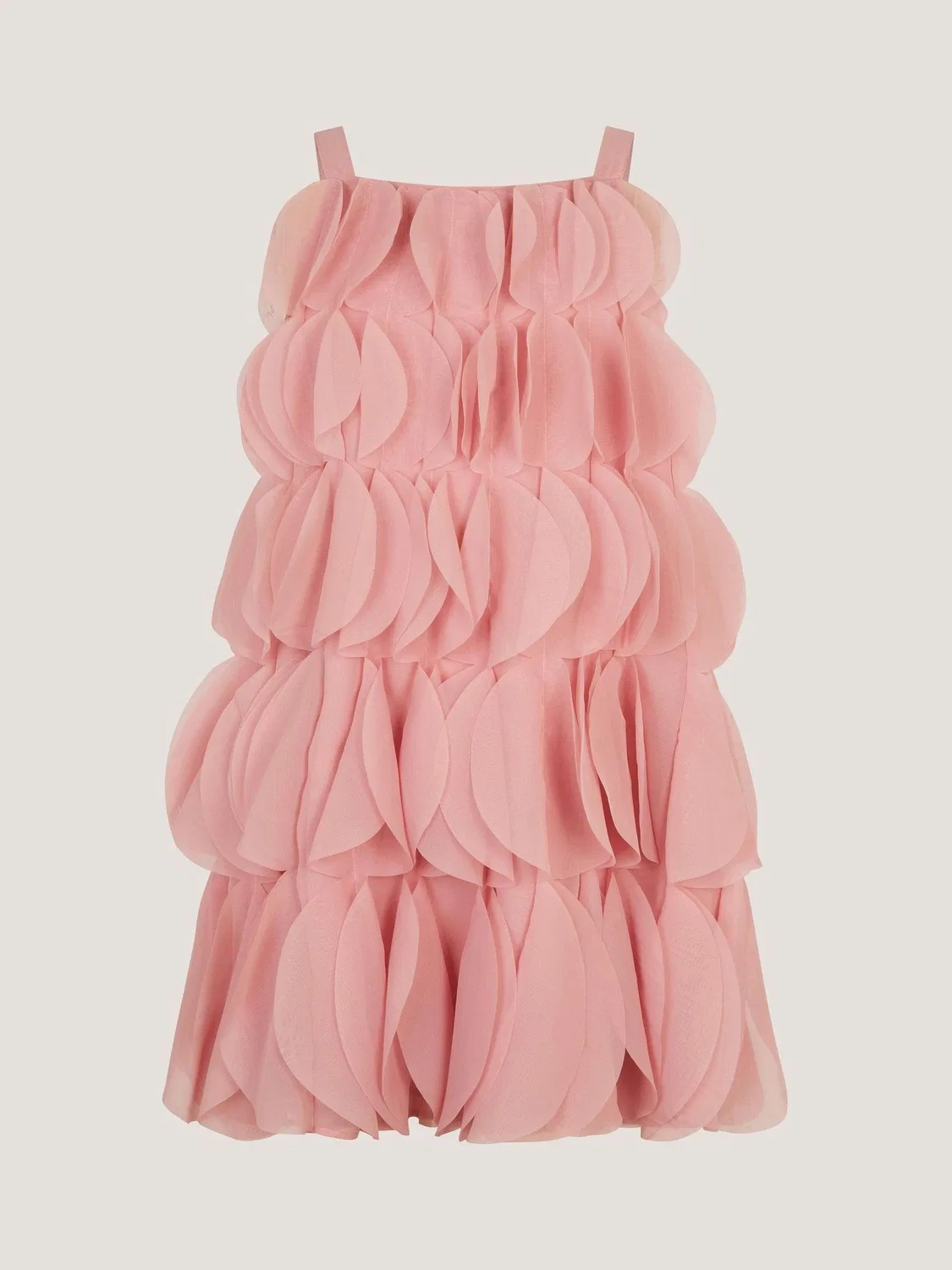 Платье с воланами и оборками Monsoon Pink