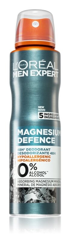 

Спрей-дезодорант для мужчин L’Oréal Paris Men Expert Magnesium Defence