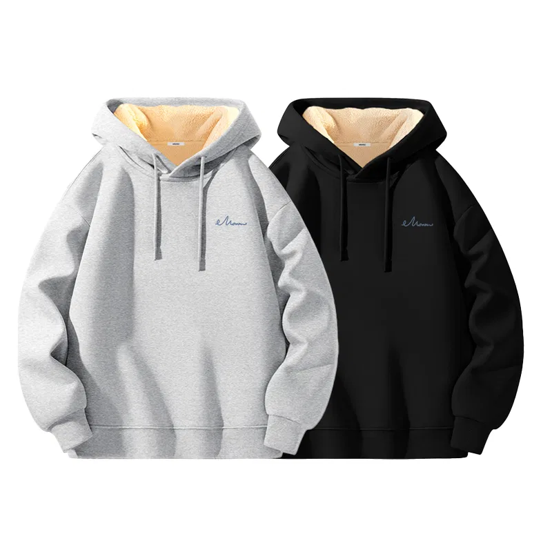 Детская толстовка с принтом Mz Free Script Chest Logo MINISO, Heather Gray/Black