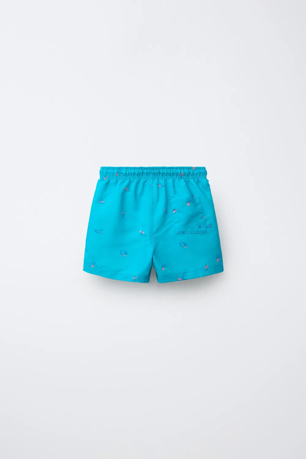 Шорты для плавания Surfers для детей от 6 до 14 лет ZARA, Turquoise — фото 2