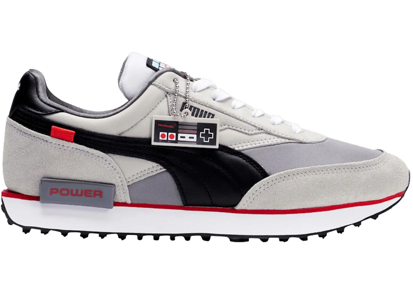 Детские кроссовки Lifestyle Puma Future Rider Nintendo Retro Console (GS), Grey Violet/Black
