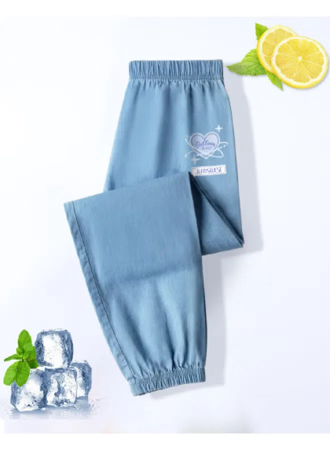 Брюки легкие с защитой от комаров, джинсовые, Jeanswest, голубой