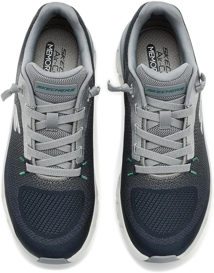 Мужские кроссовки Skechers Glide-Step Pro Waverra, серый/темно-синий — фото 2