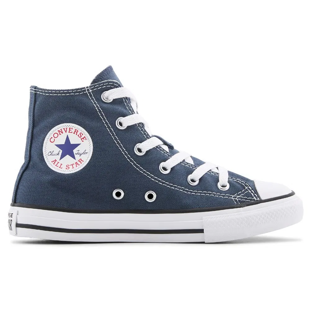 Детские высокие кроссовки Chuck Taylor All Star Converse, Navy/White — фото 2
