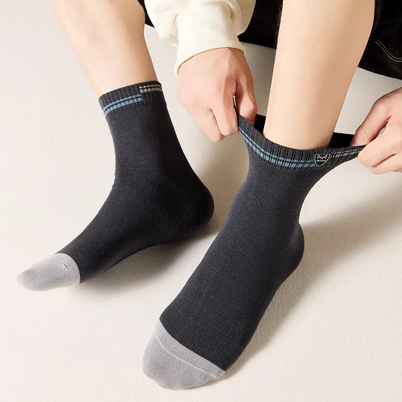 Детские носки с комплектом из 5 пар, Unisex Crew Socks, MIIOW — фото 4