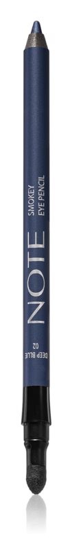 

Водостойкая подводка для глаз Note Cosmetique Smokey Eye Pencil, 02 Deep Blue 1,2 г