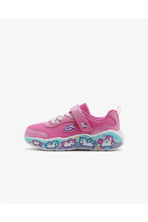 Детские спортивные кроссовки для девочек с коротким каблуком Skechers, Roz