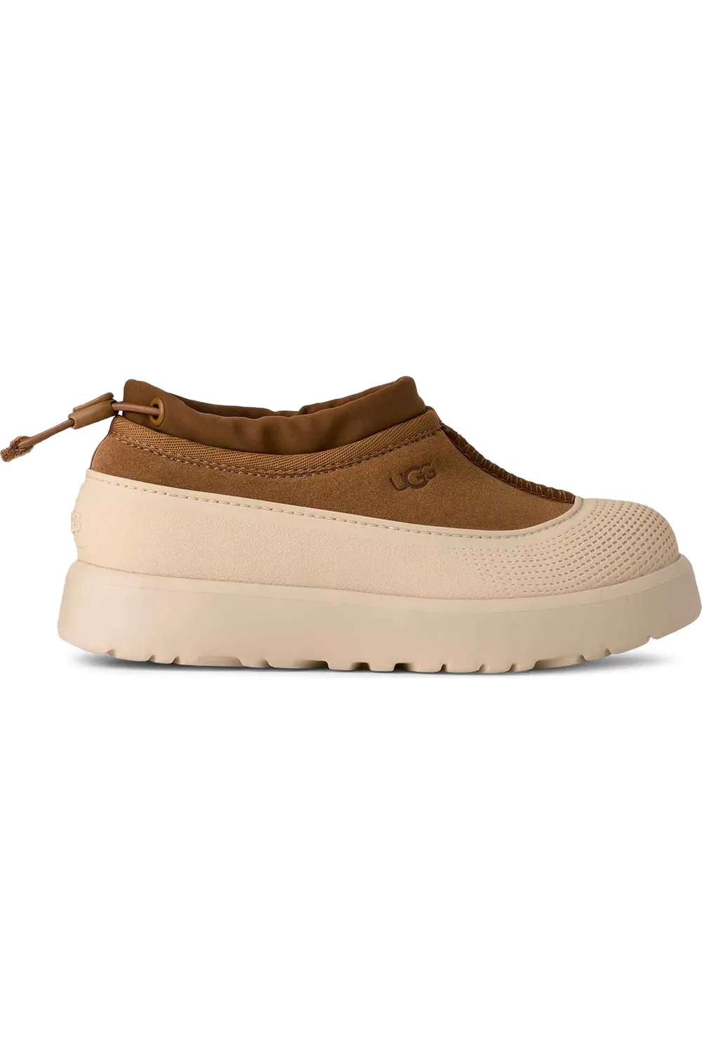 Детские тапочки мокасины водонепроницаемые Tasman UGG, Chestnut/Whitecap — фото 2