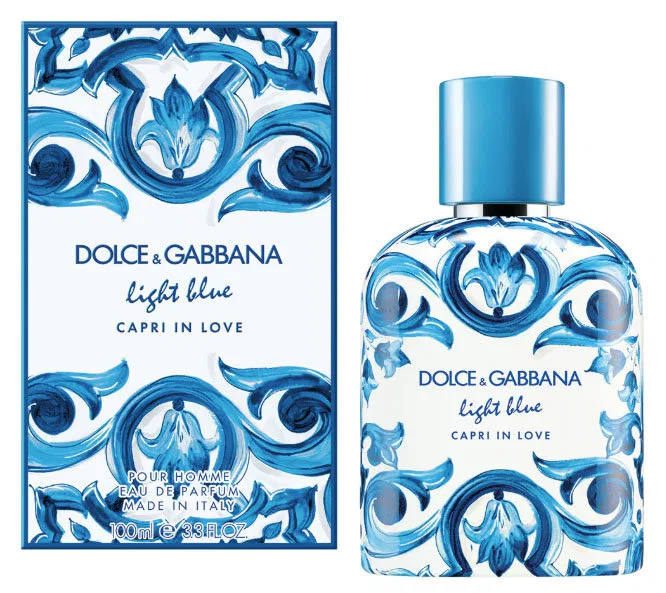 Мужская туалетная вода Light Blue Capri In Love Pour Homme Dolce & Gabbana, 100 мл
