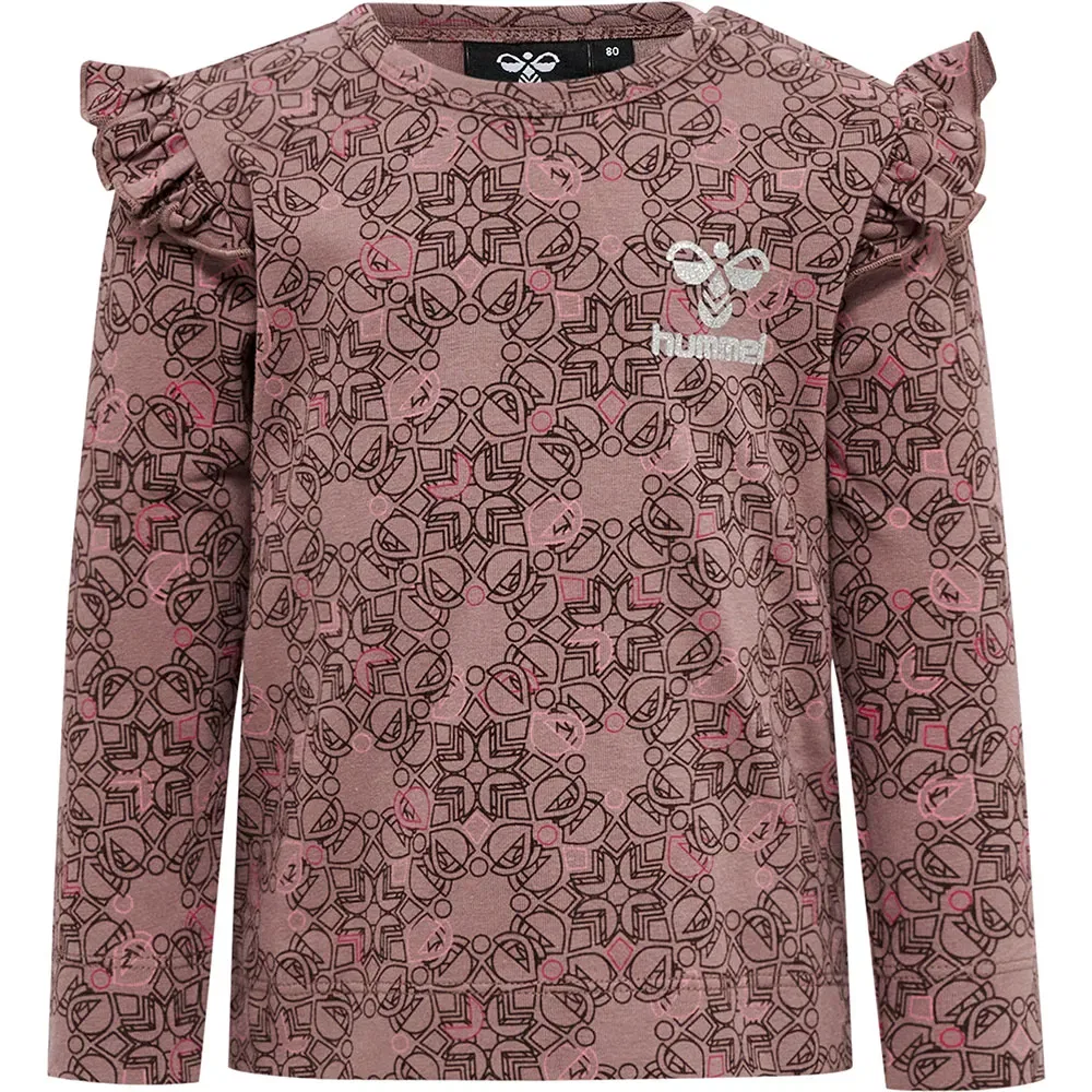 Детская футболка с длинным рукавом Fia Hummel, Brown