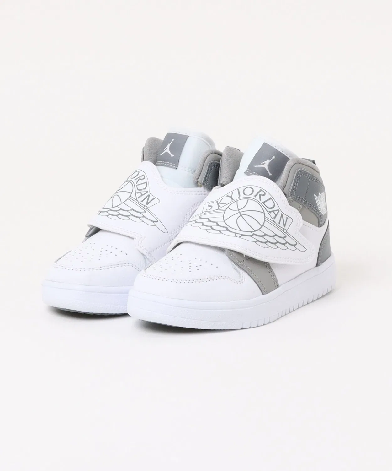 Детские кроссовки с липучками Sky Jordan 1 PS JORDAN BRAND, Black