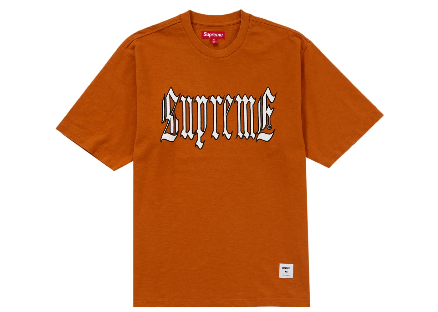 Мужская футболка с коротким рукавом Supreme Top (SS24), Rust