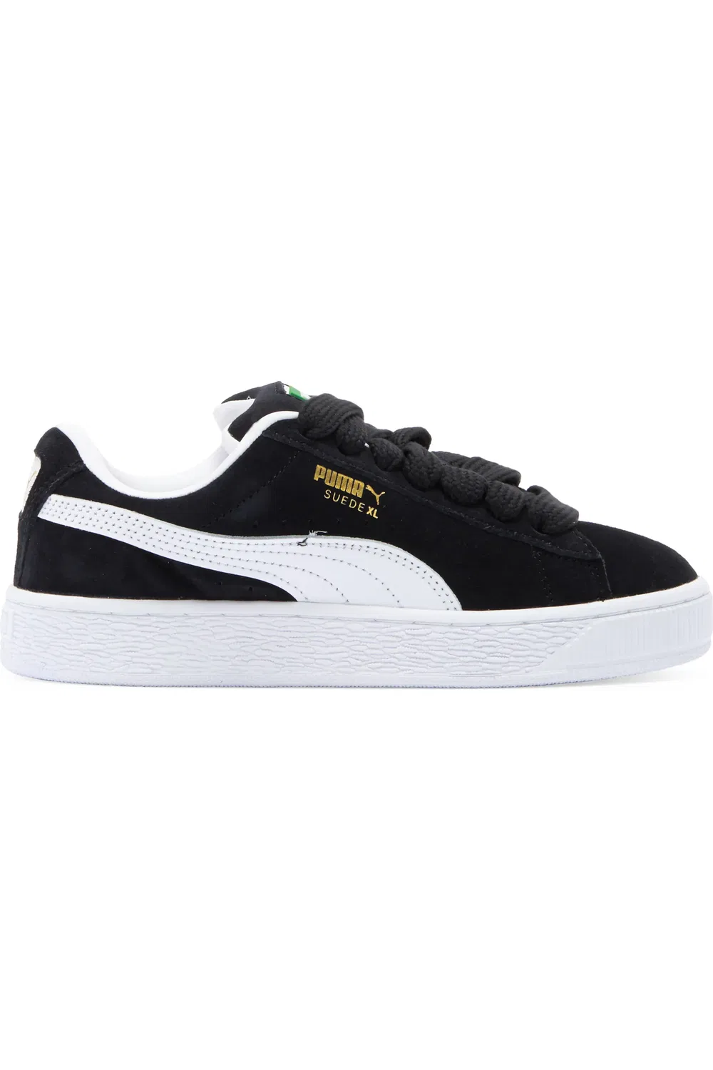 Детские кроссовки из замши с утолщенным воротником XL PUMA, черный — фото 3