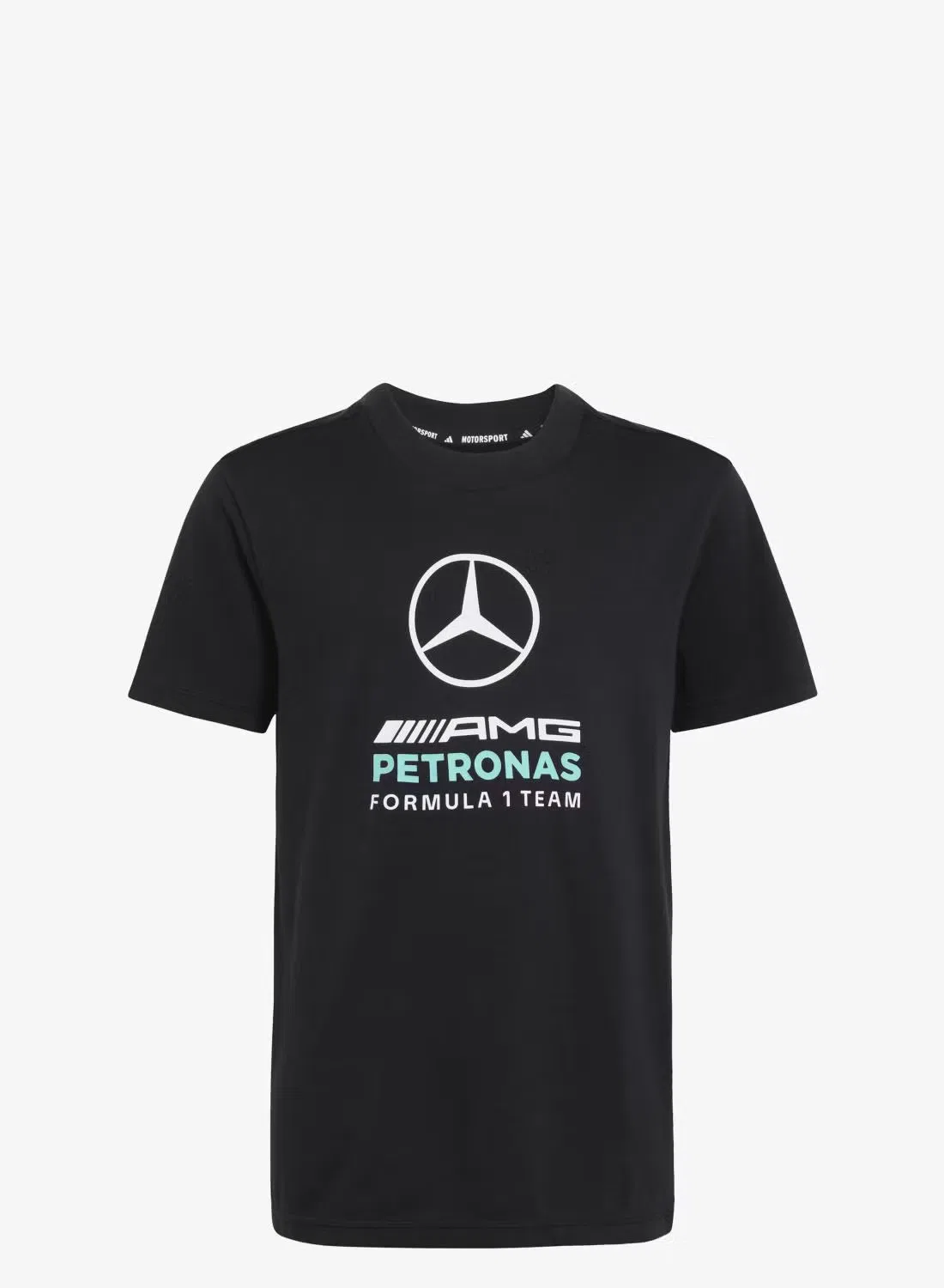 Футболка с принтом Mercedes - AMG Petronas Formula 1 Team DNA Adidas, черный