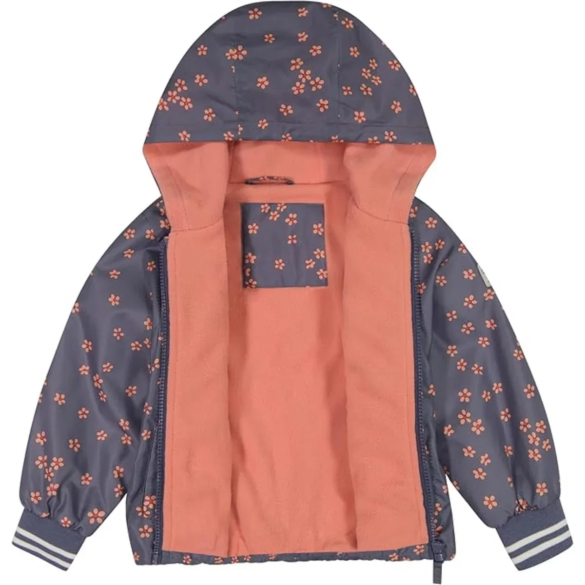 Детское пальто для девочек с флисовой подкладкой OshKosh B'gosh, Floral — фото 2