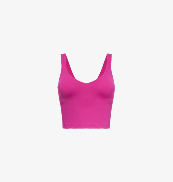 

Эластичный топ с V-образным вырезом Lululemon, красный