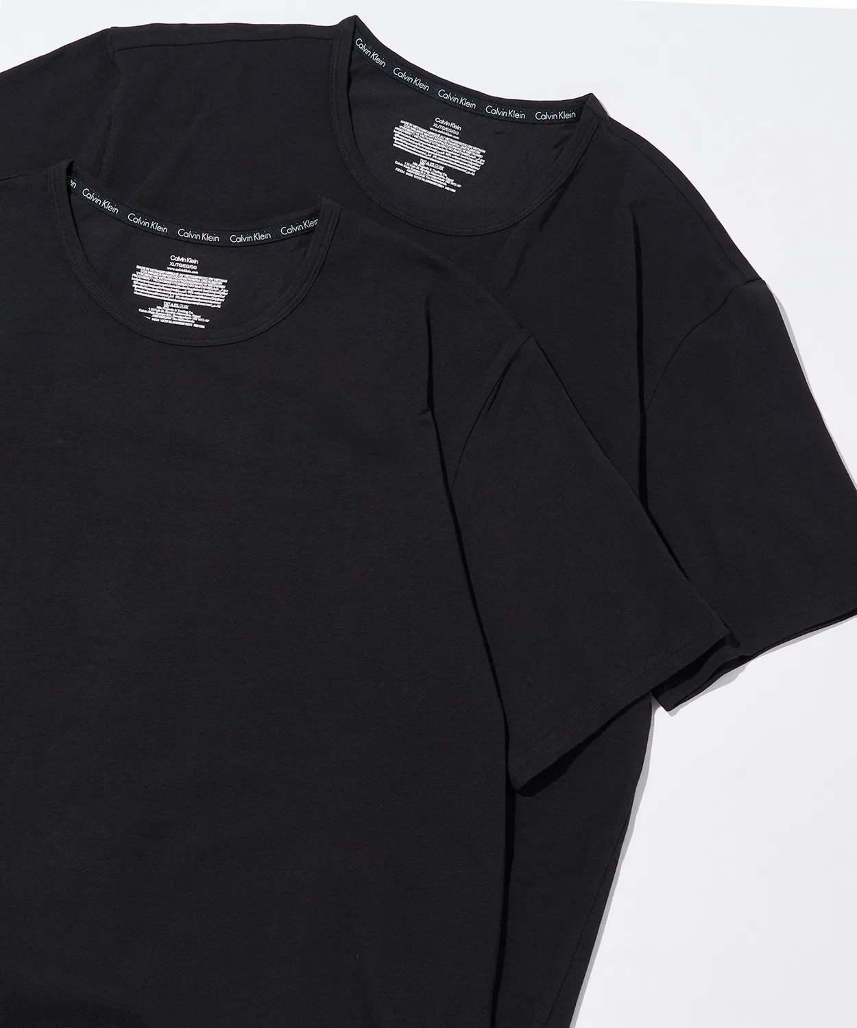 Мужской комплект футболок с логотипом Modern Cotton 2 Pack Calvin Klein, Black