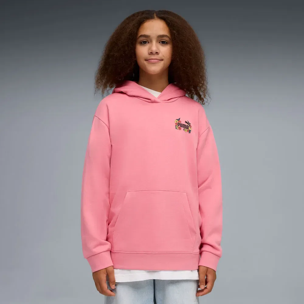 Худи свободного кроя Mid90S Graphic Relaxed Fit Puma, розовый — фото 3