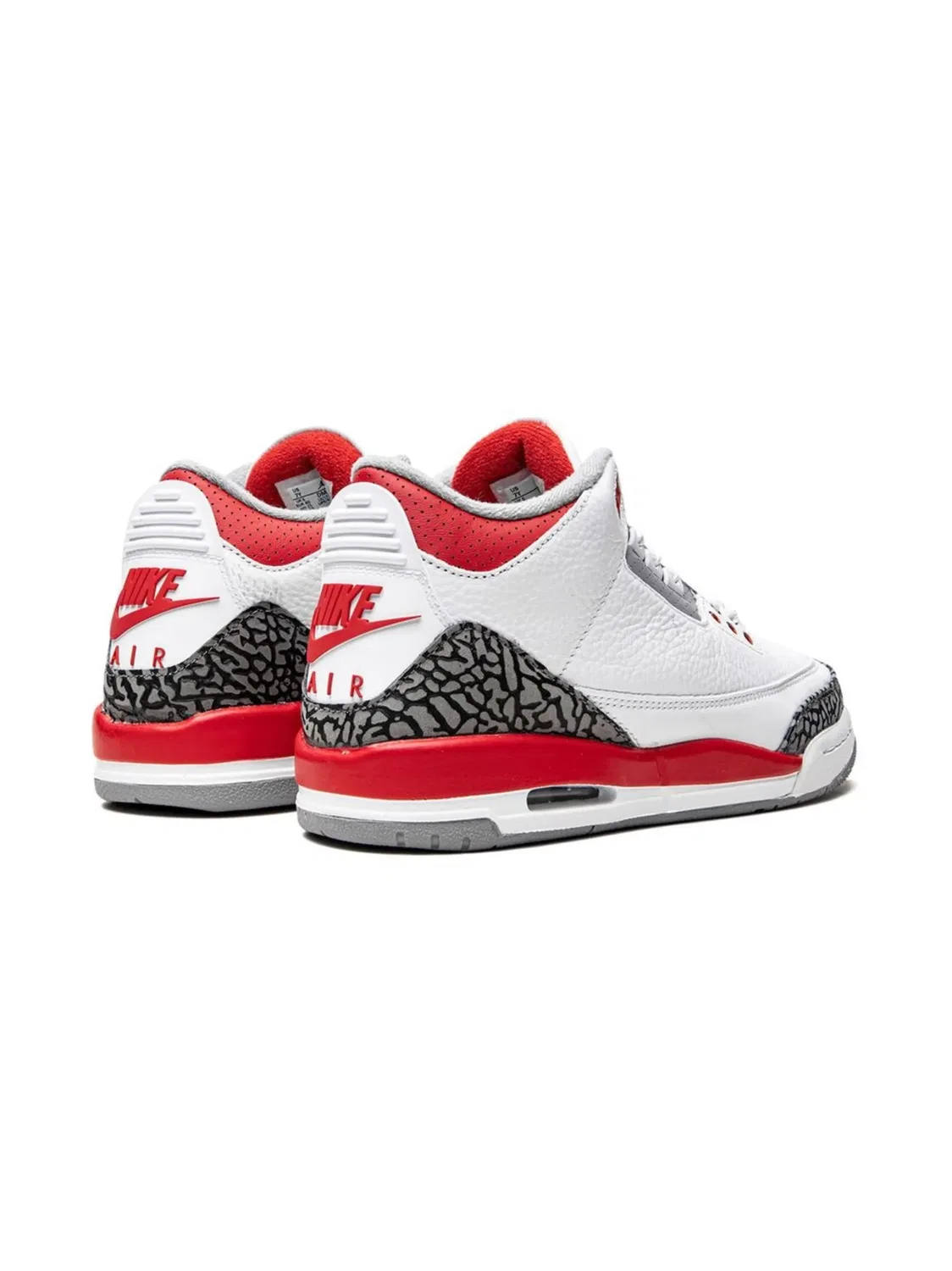 Кроссовки Air Jordan 3 Retro "Fire Red 2022" — фото 4