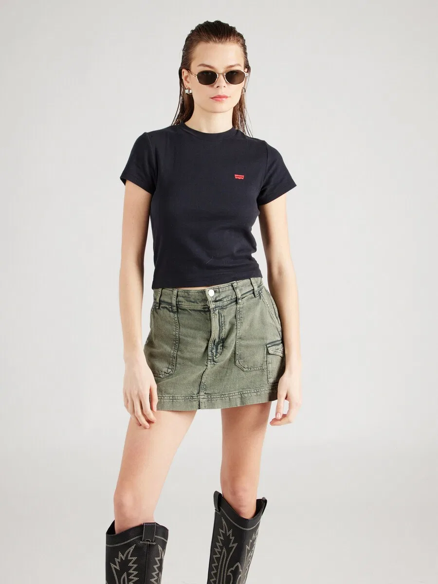 Футболка LEVI'S 'Essential' черного цвета — фото 2