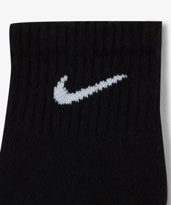 Носки повседневные анионные, 3 пары, Nike, черный/белый — фото 3