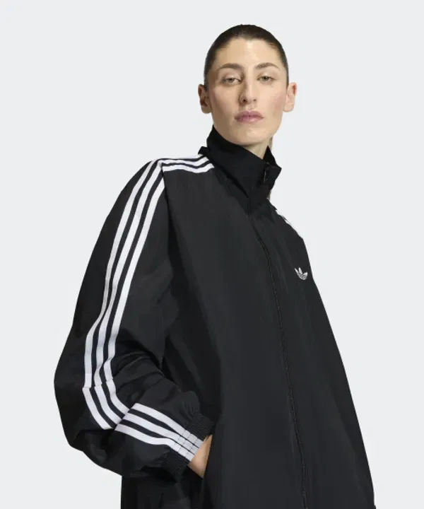 Трек-топ Firebird Adilenium, Adidas, черный, белый — фото 4