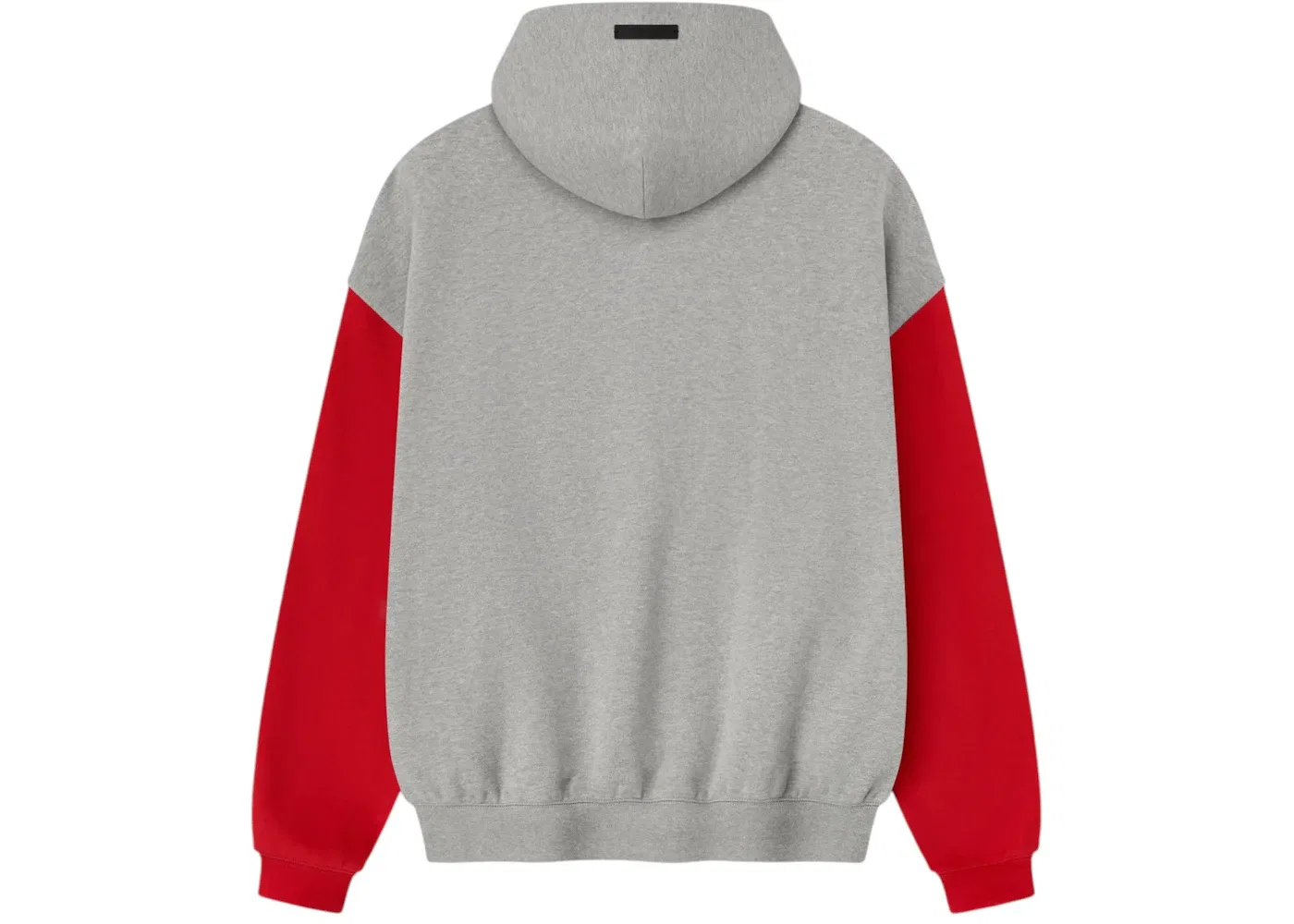 Мужская худи Falcons Sport с принтом Fear of God, Concrete Heather/Red — фото 2