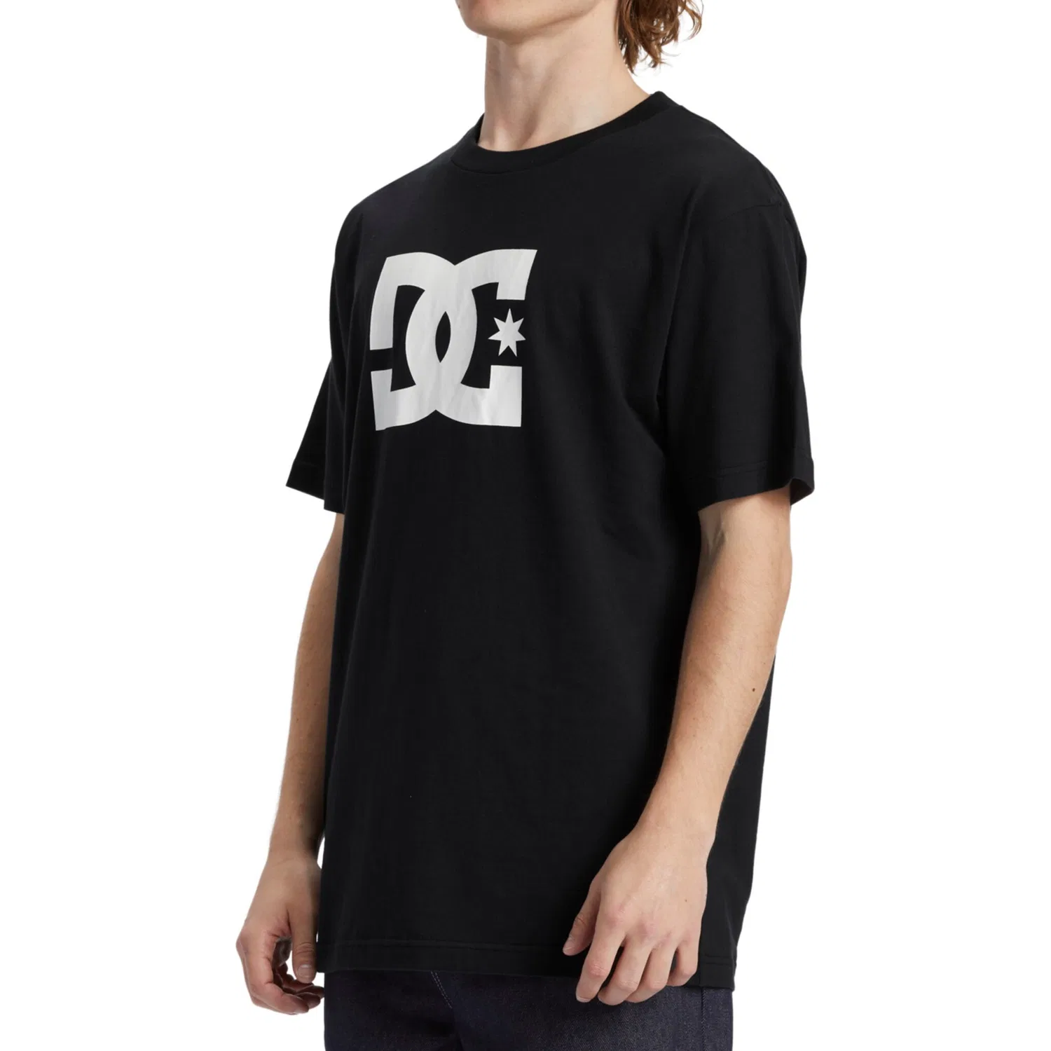 Детская хлопковая футболка с принтом DC Shoes, Black — фото 4