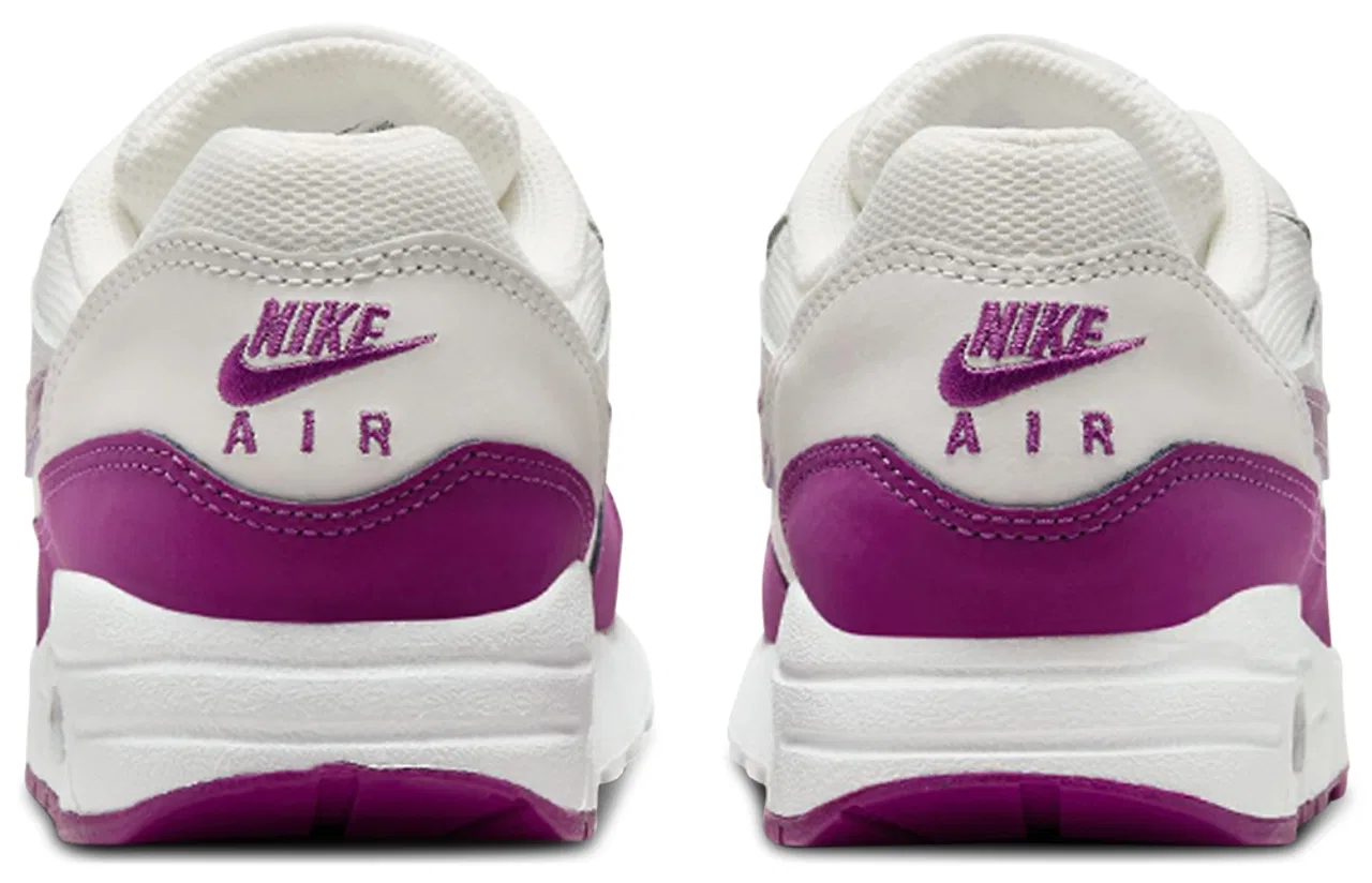 Кроссовки для мальчиков Air Max 1 Nike, цвет White/Violet — фото 3