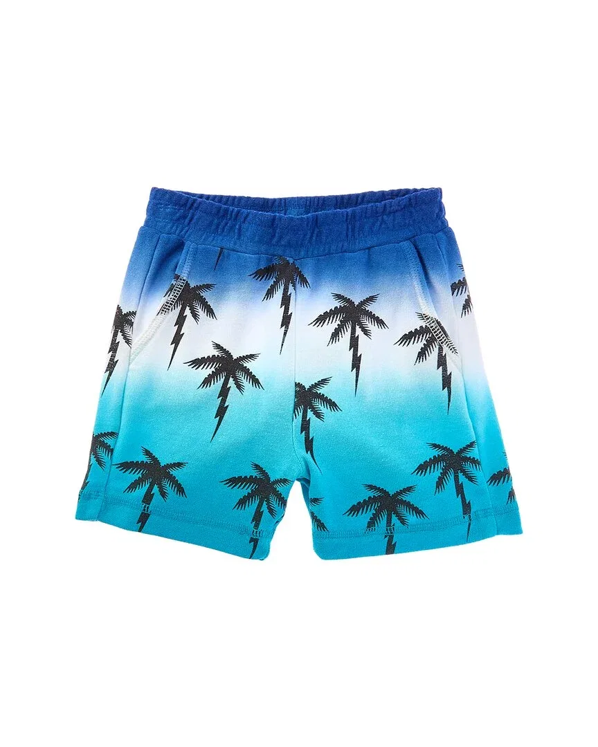 Детские шорты на резинке с принтом тай-дай Cozy Beach Short Chaser, синий