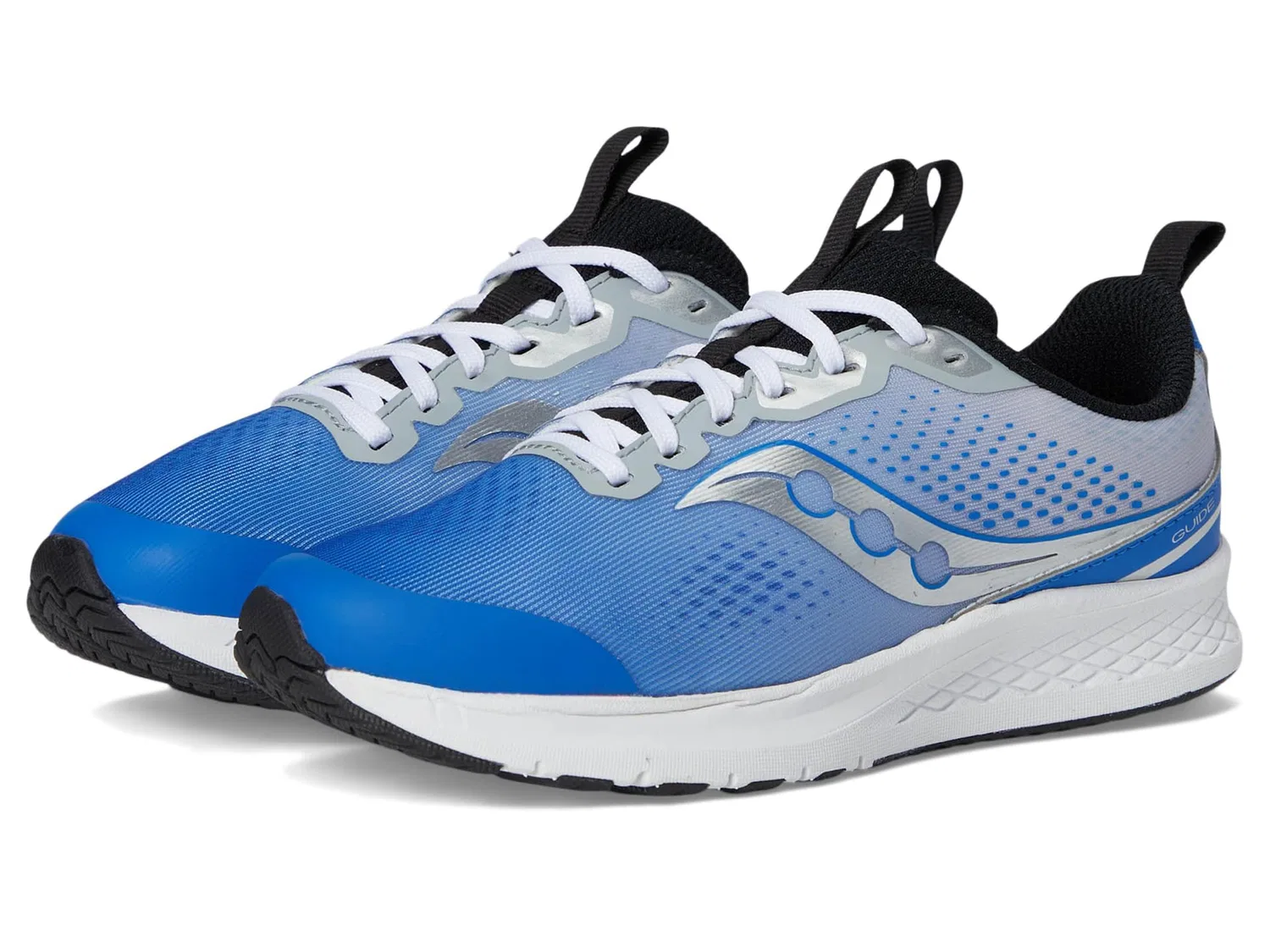 Детские кроссовки для мальчиков с закрытой пяткой Guide Kdz Saucony, Grigio Blu