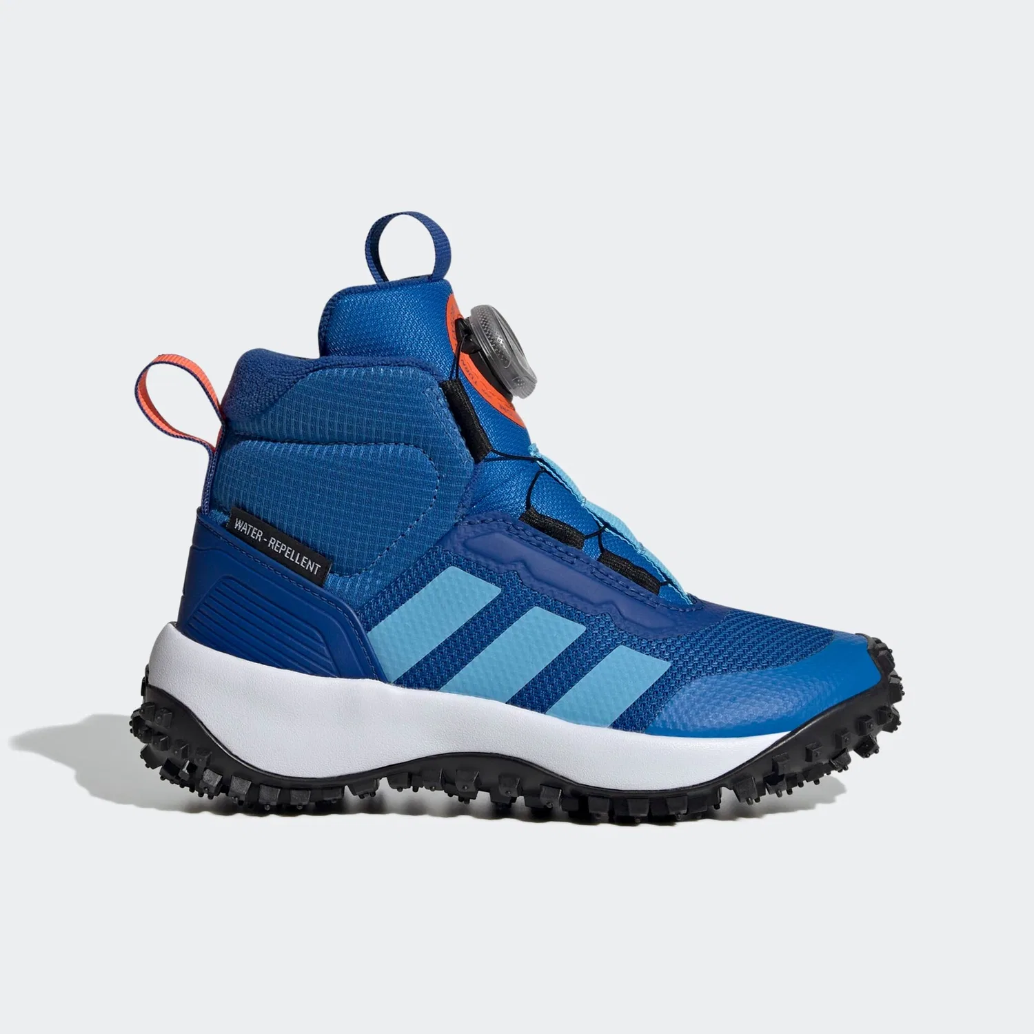 Детские полувысокие кроссовки с системой BOA Fortatrail Adidas Sportswear, Bright Royal/Semi Blue Burst/Royal Blue — фото 2