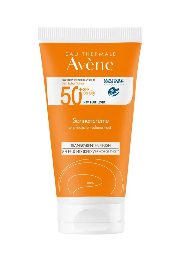 Sonnenpflege sonnencreme spf 50 mit duftstoffen - защита от солнца 50 мл Avene, белый — фото 2