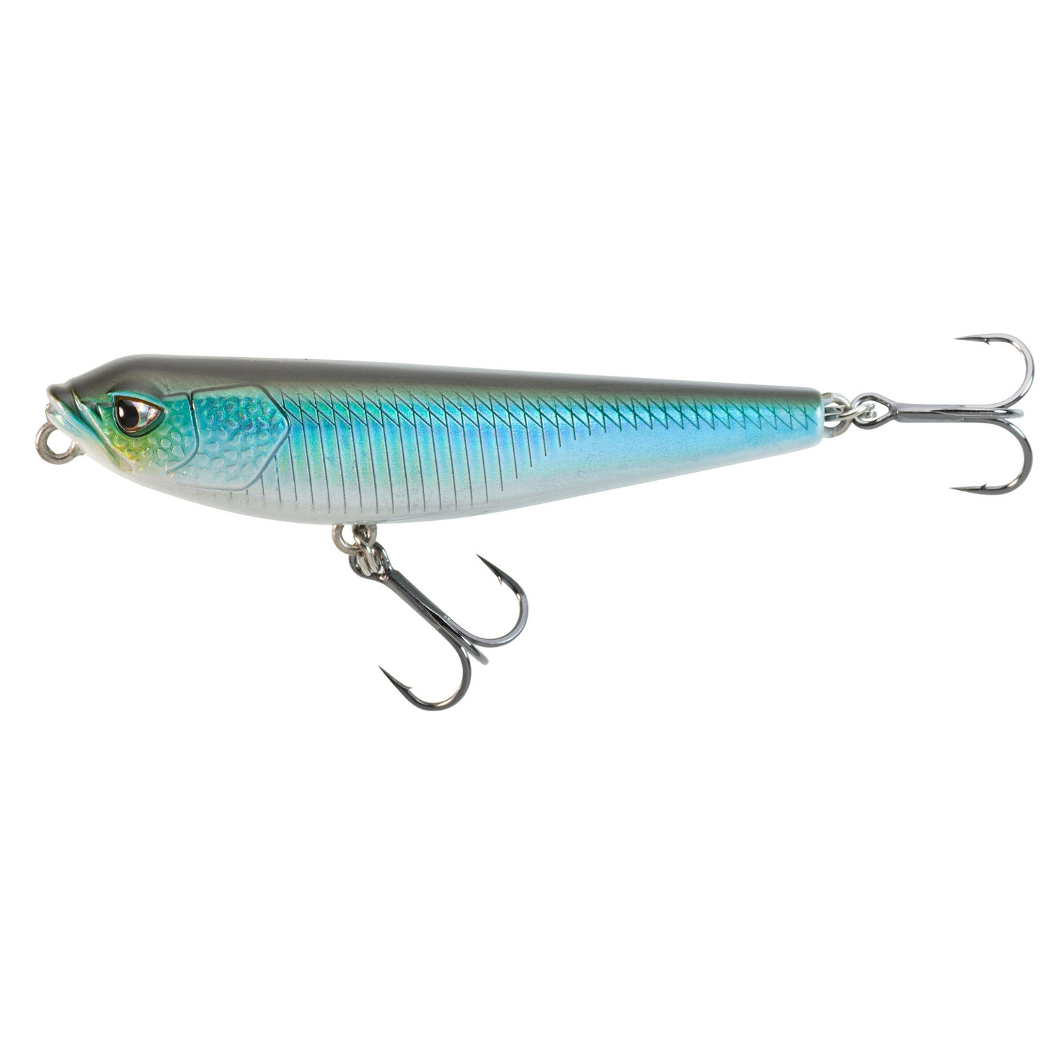 

Воблер Stickbait WXM STK 70 F зеленая спинка CAPERLAN, зеленый белый