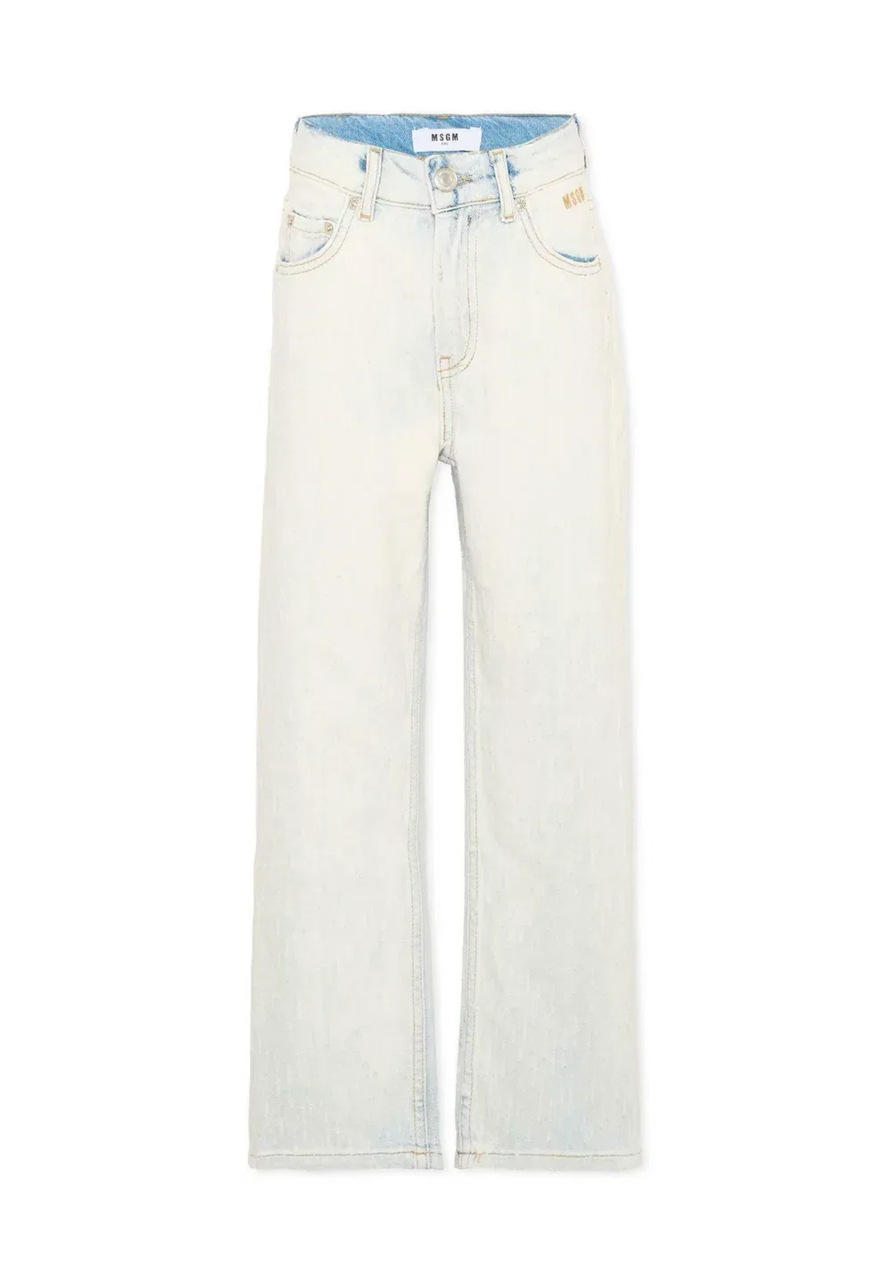 Джинсы унисекс - расклешенные джинсы Msgm, Denim