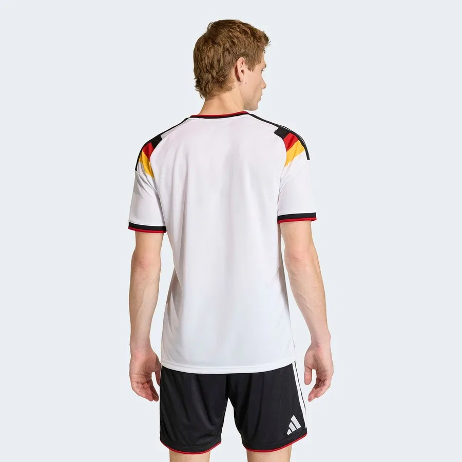 Футболка с длинным рукавом adidas Almanya 26 İç Saha, Белый — фото 3