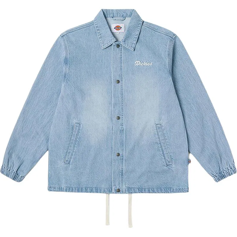Детская джинсовая куртка с отложным воротником Dickies, Vintage Blue