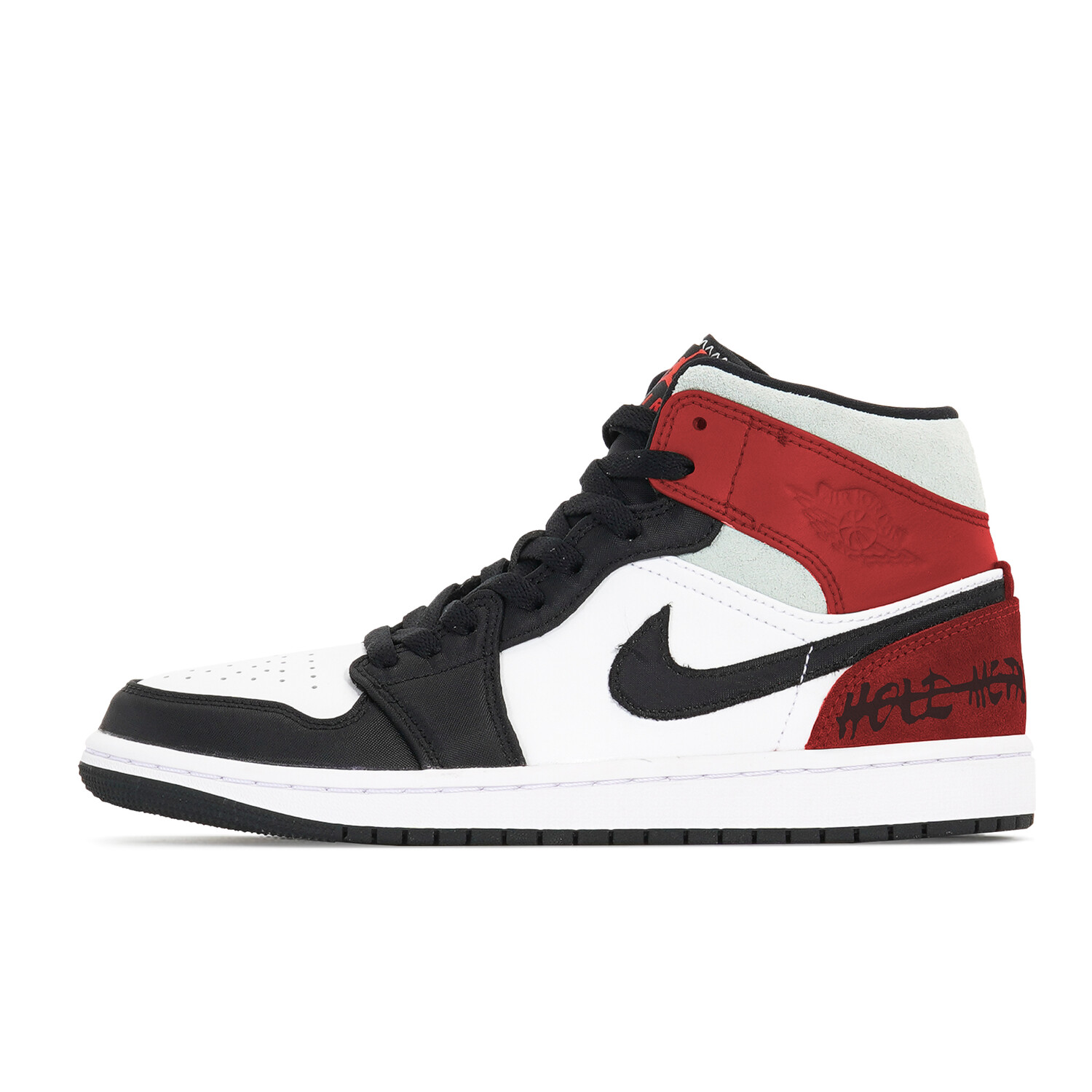 Баскетбольные кроссовки Air 1 Vintage Men Mid-Top Red/White Jordan — фото 2