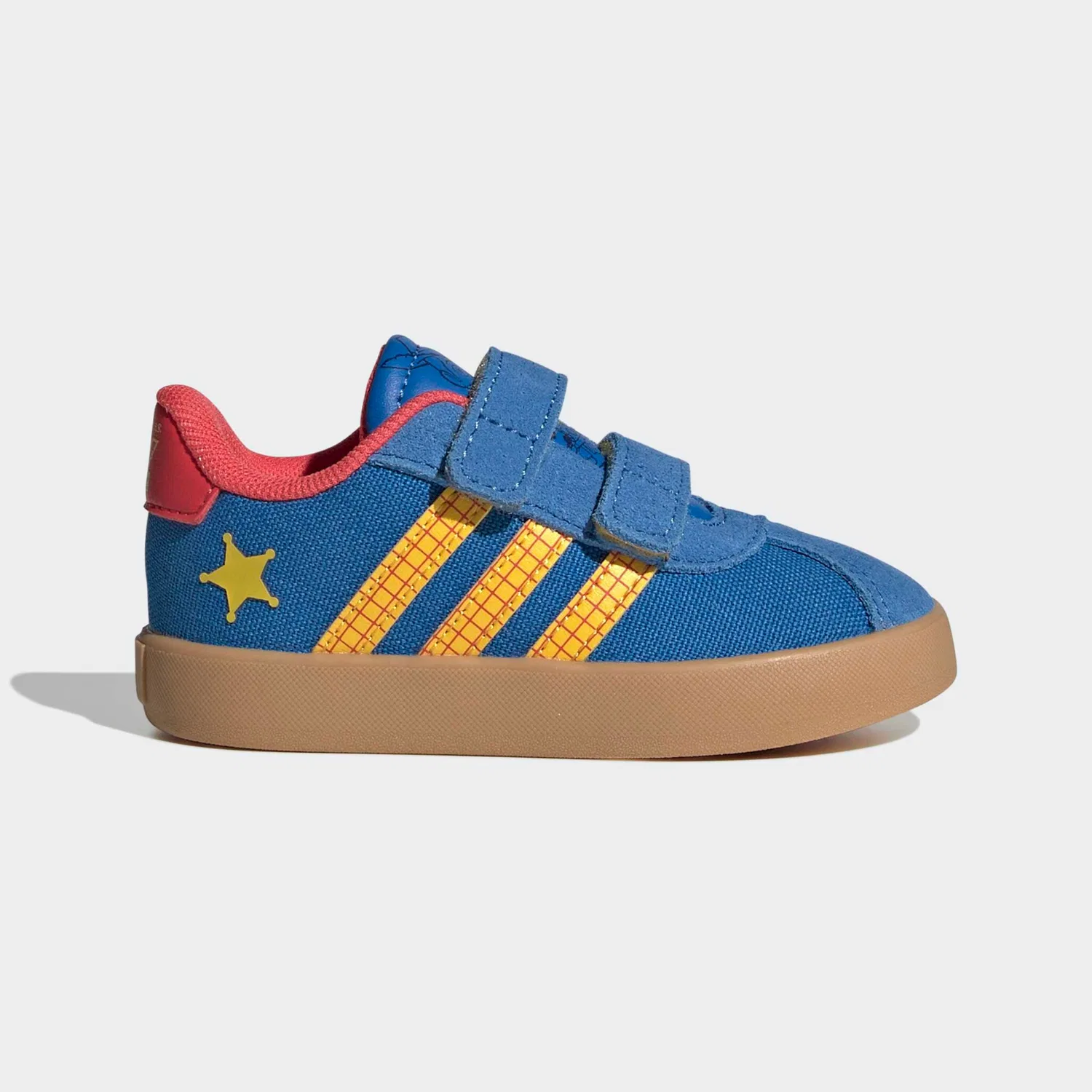 Детские кроссовки с персонажами Pixar Adidas Sportswear, Bright Royal/Bold Gold/Semi Lucid Red — фото 2