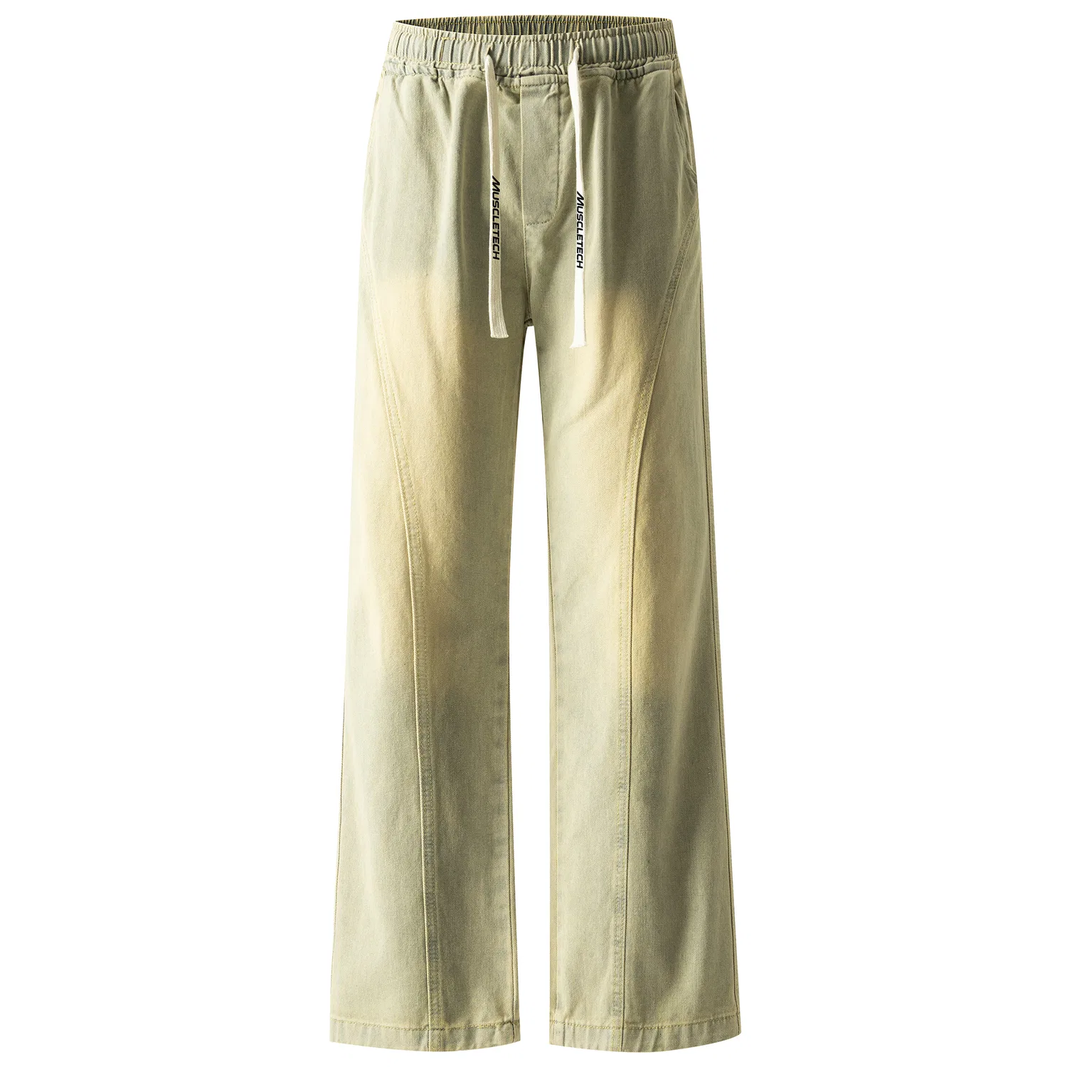 Детские джинсы свободного кроя с широкими штанинами Jeans Unisex Moderate Wide Leg Pants MUSCLETECH