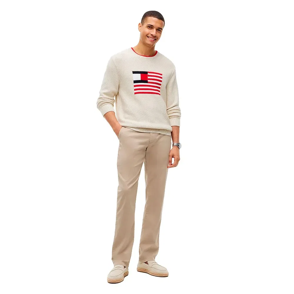 Брюки Core Denton Essential Tommy Hilfiger, бежевый — фото 4