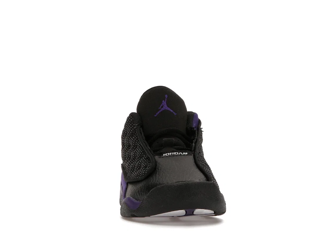 Детские кроссовки с принтом Jordan 13 Retro Jordan, Black/Court Purple-White — фото 2