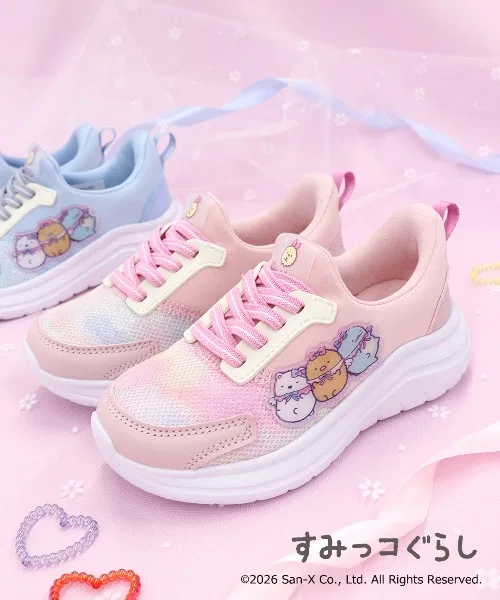 Детские кроссовки с принтом Sumikko Gurashi RUGGEDWORKS, Pink