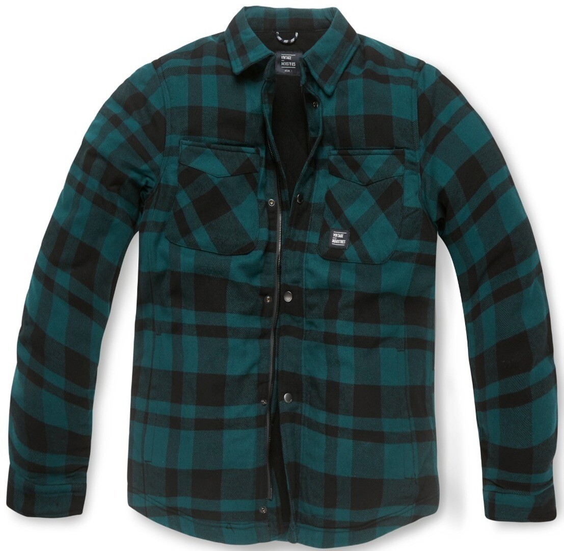 

Куртка Vintage Industries Darwin, синяя, Зеленый, Куртка Vintage Industries Darwin, синяя