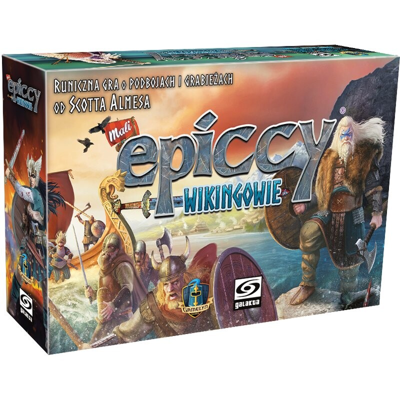 

Little Epic Vikings, настольная игра, Галактика Galakta