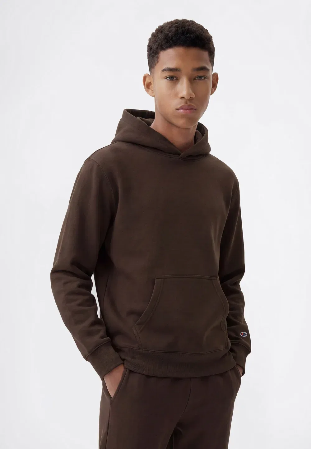 Худи унисекс Champion, Dark Brown