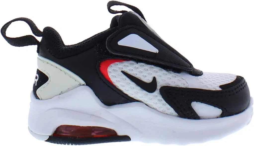 Детские кроссовки для мальчиков Nike Air Max Bolt, White/Black/Bright Crimson — фото 2