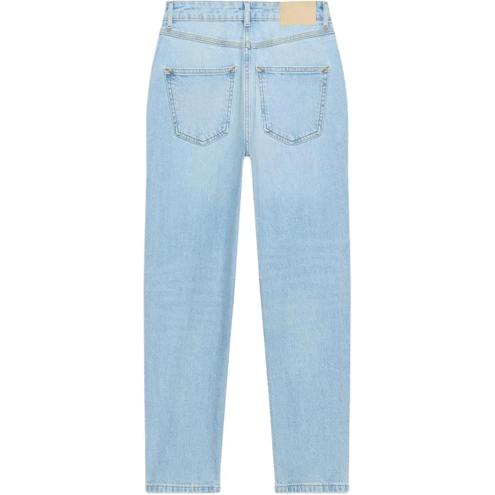 Женские джинсы светлого синего цвета ZARA, Light Blue — фото 3