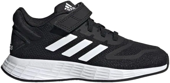 Детские кроссовки для бега Duramo 10 Adidas, Black/White/Black — фото 2