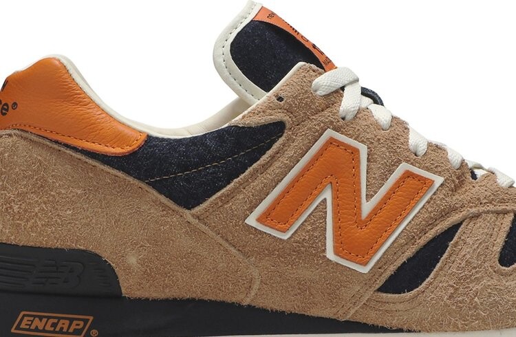 Кроссовки New Balance Levi's x 1300 Made In USA 'Orange Tab', оранжевый — фото 3